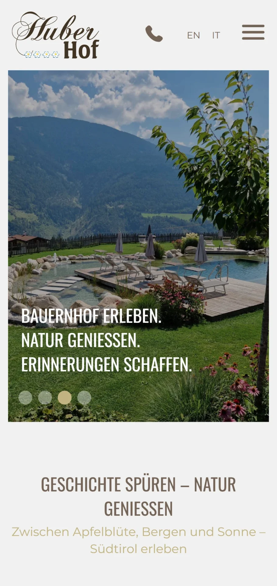 Huberhof – Mobile
